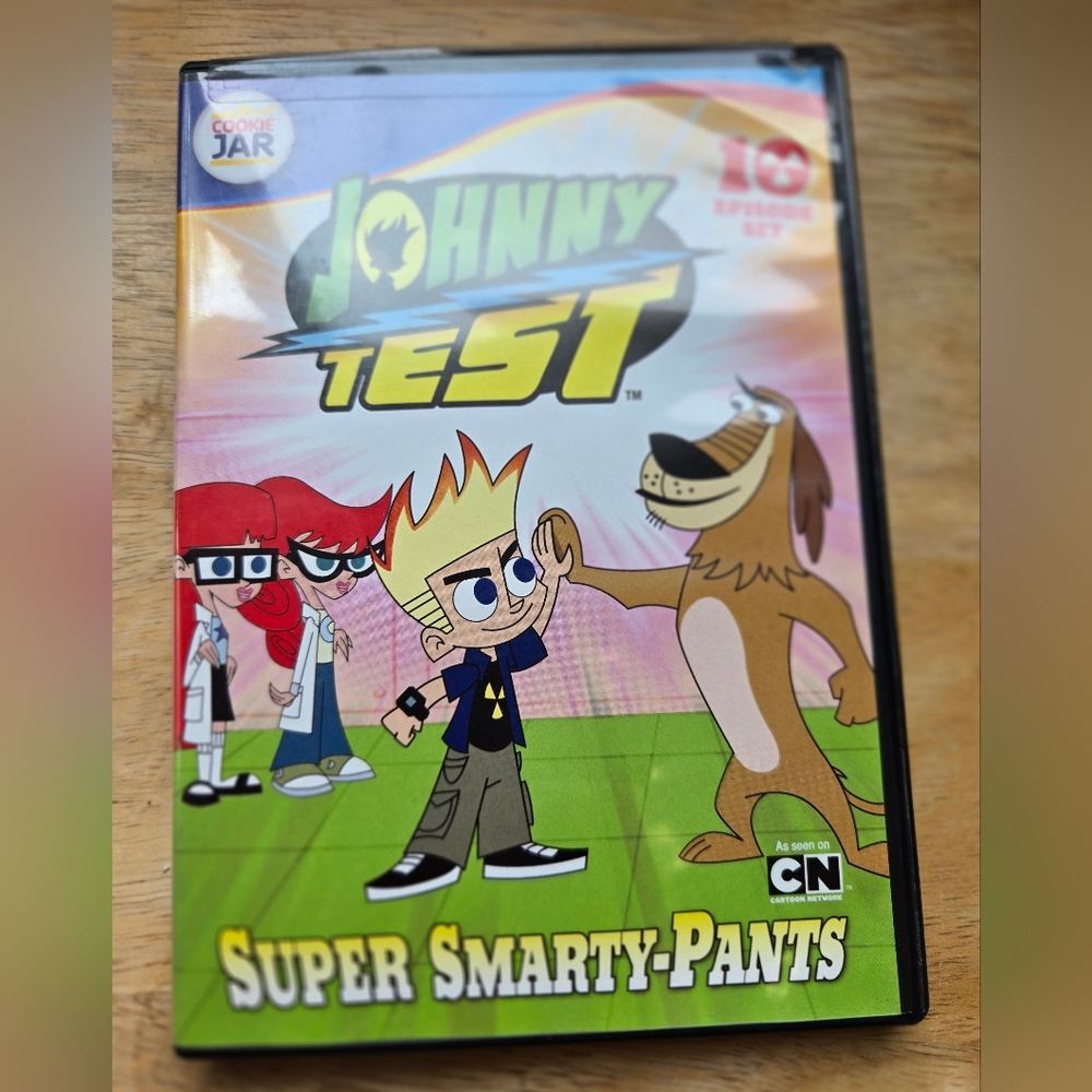 Johnny Test - Super Smarty Pants (DVD) 10 Episodes - Like New